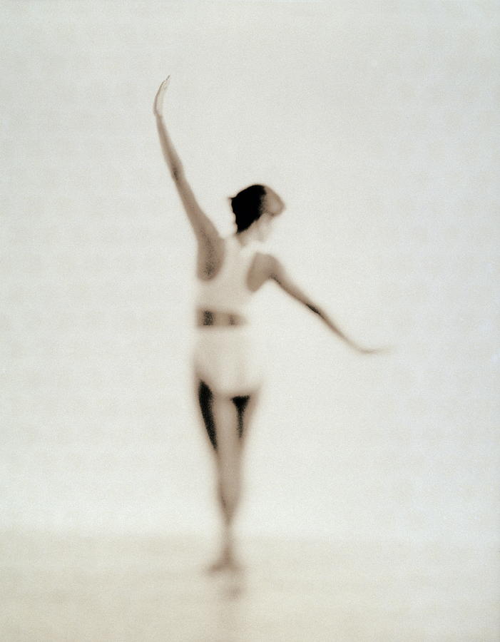 Woman Wearing Underwear, In Ballet by Martin Barraud