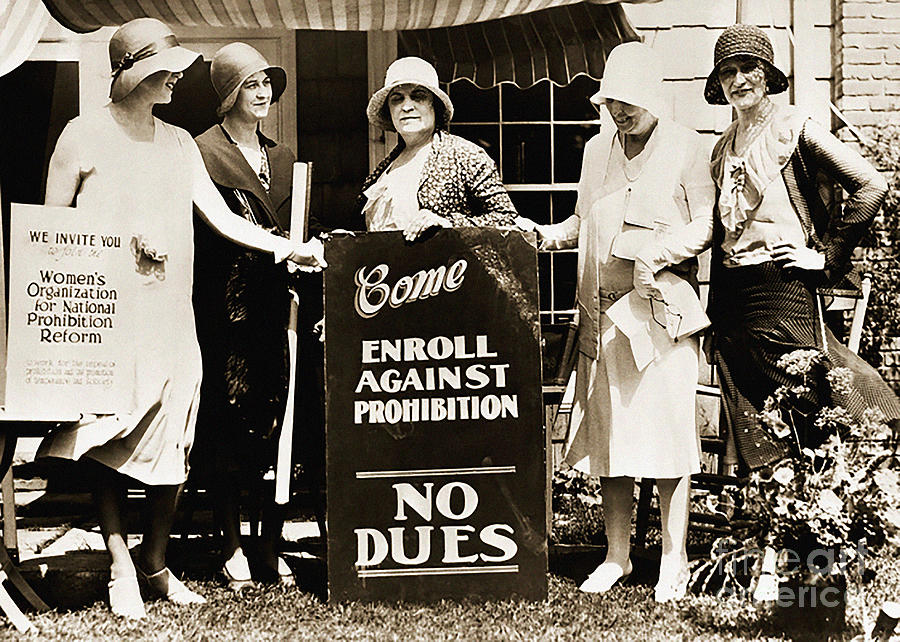 Women Against Prohibition Photograph by Jon Neidert