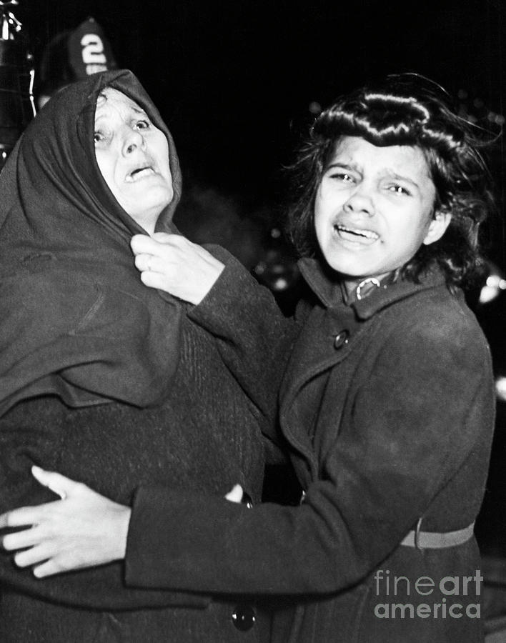 Women Of Tragedy- Weegee Photograph by Bettmann