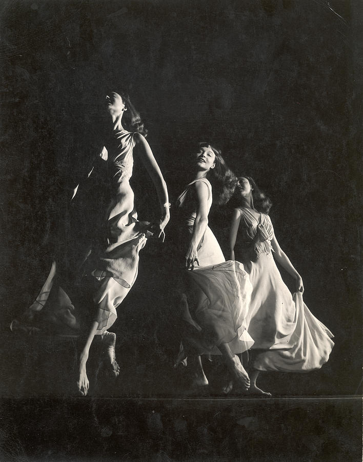 Dancer Photograph - Women Performing In New York by Gjon Mili