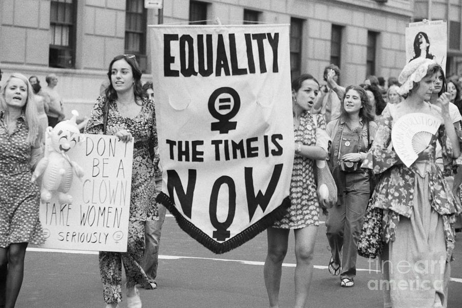 Womens Liberation Parade Photograph by Bettmann