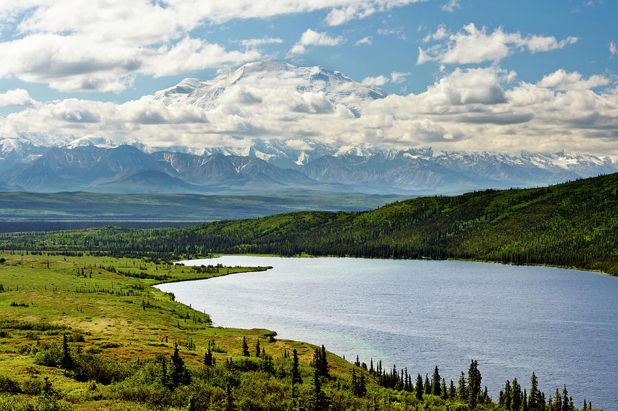 Wonder Lake Photograph by Earleliason - Pixels