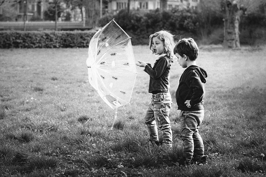 Umbrella Photograph - Wonder Of Umbrella by Eiji Yamamoto