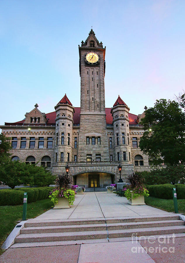 Wood County Courthouse  2098 Photograph by Jack Schultz