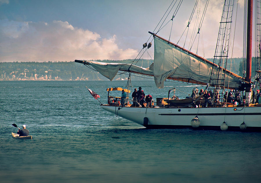 Wooden Boat Festival Photograph by Micki Findlay