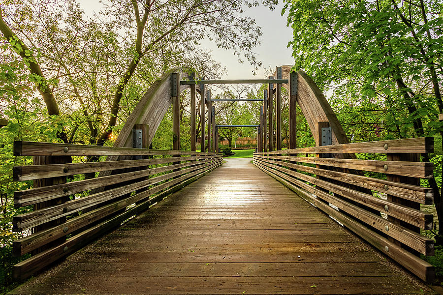 Wooden bridge after a rainfall Photograph by SAURAVphoto Online Store