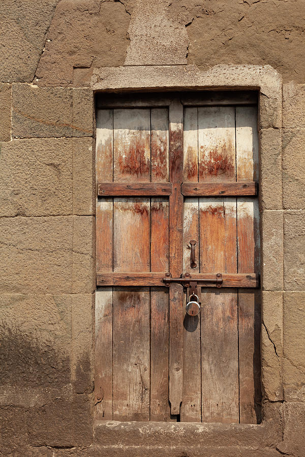 Wooden Photograph - Wooden Doorway by Fran Riley