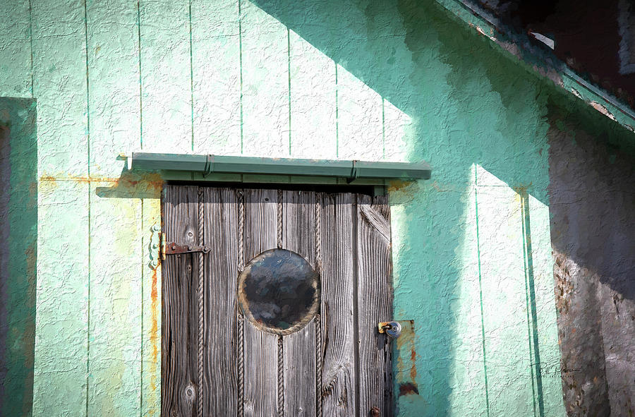 Wooden Grain Door Photograph by Bill Posner