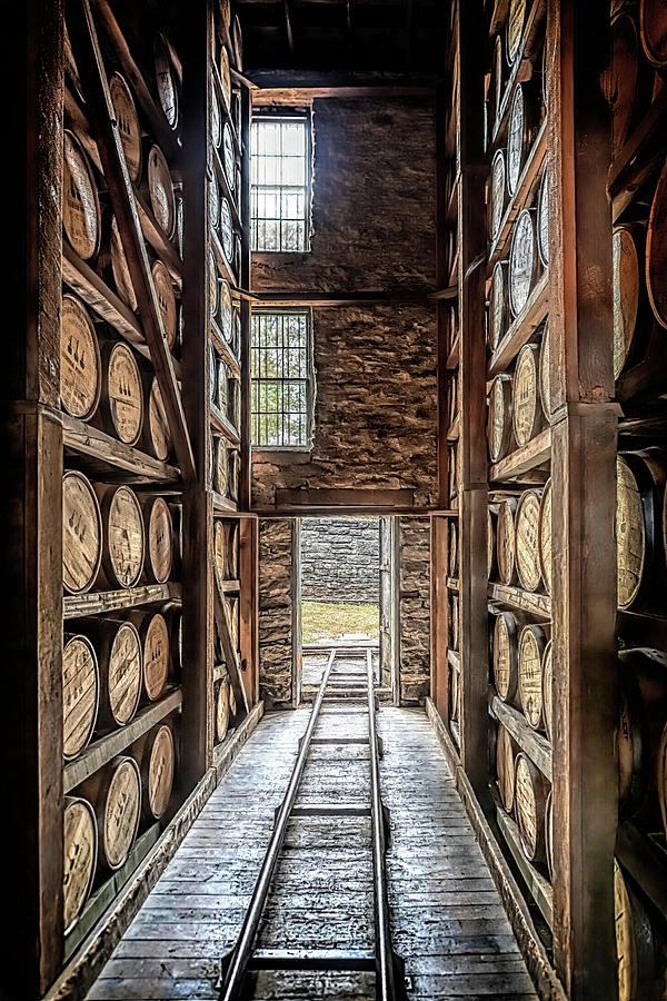 Woodford Reserve Rickhouse  Photograph by Susan Rissi Tregoning
