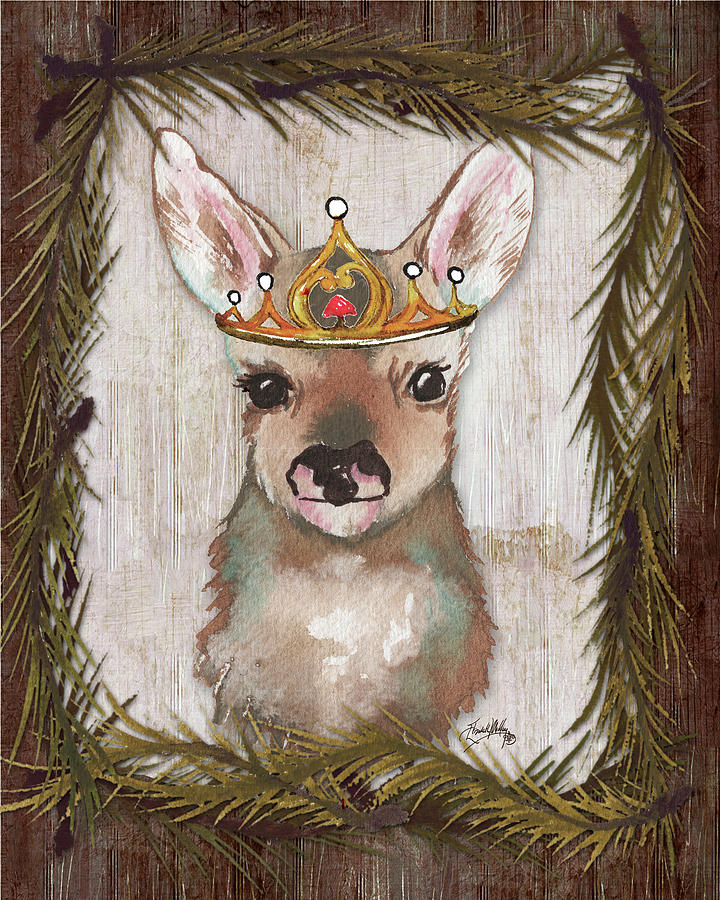 Woodland Animals I Painting by Elizabeth Medley Woodland Animals I Painting by Elizabeth Medley