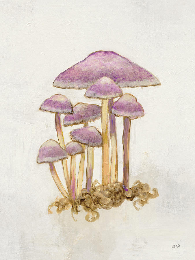 Mushroom Painting - Woodland Mushroom IIi by Julia Purinton