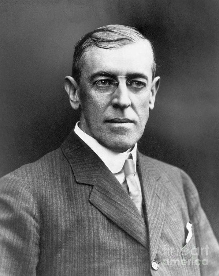 Woodrow Wilson Photograph by Bettmann