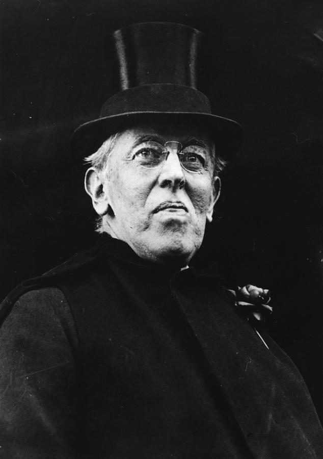 Woodrow Wilson Photograph by Hulton Archive