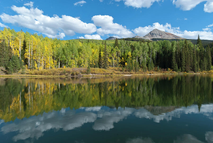 Woods Lake Autumn Evening Reflection Photograph by Cascade Colors ...