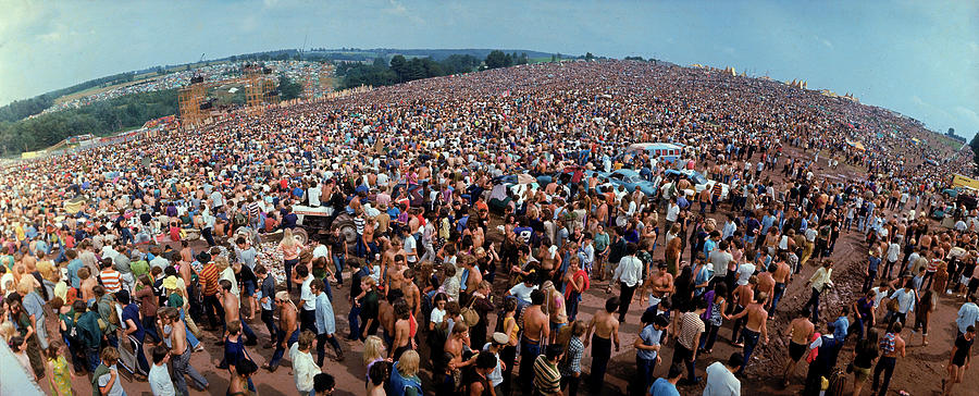 Woodstock Music & Art Fair Photograph by John Dominis