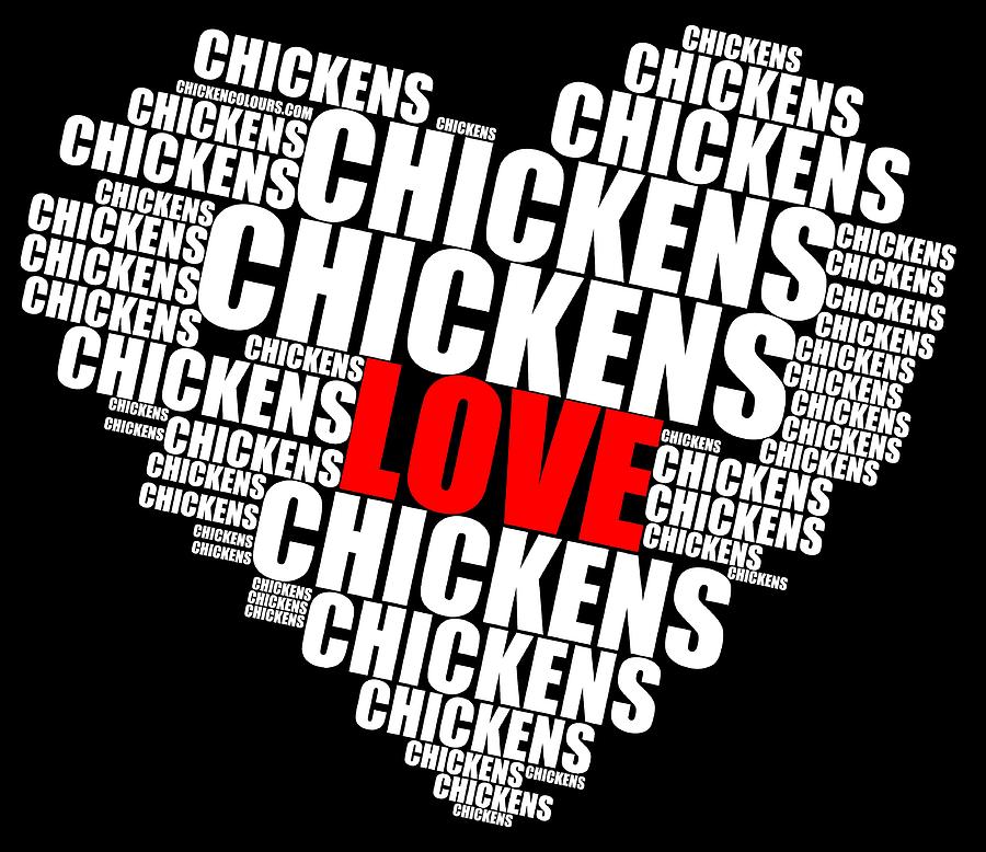 word cloud white love chickens by Sigrid Van Dort word cloud white love chickens by Sigrid Van Dort
