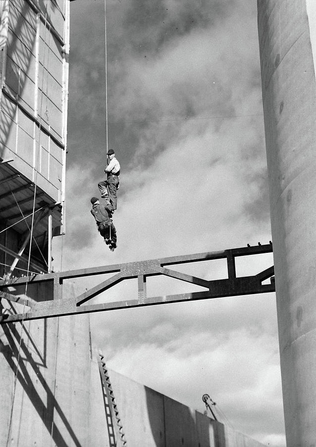 Workers At Fort Peck Dam, Montana Photograph by Margaret Bourke-White