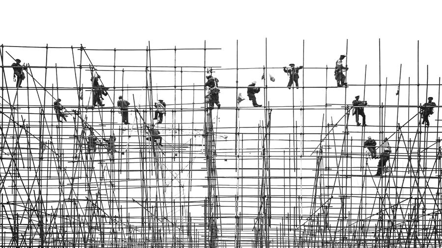 Workers Photograph by Bingo Z