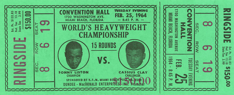 World Heavyweight Championship, Liston Photograph by Science Source