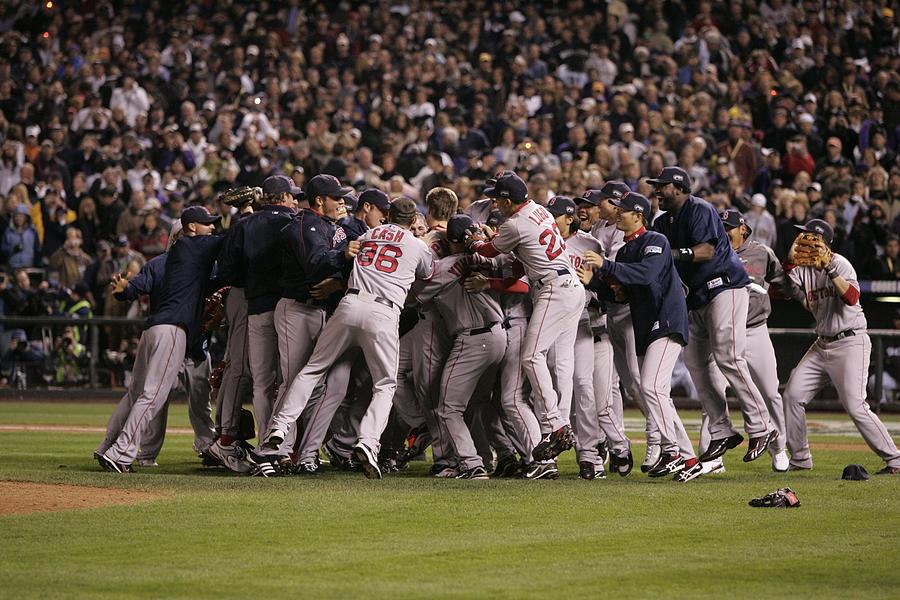 World Series Boston Red Sox V Colorado Photograph by Rich Pilling World Series Boston Red Sox V Colorado Photograph by Rich Pilling
