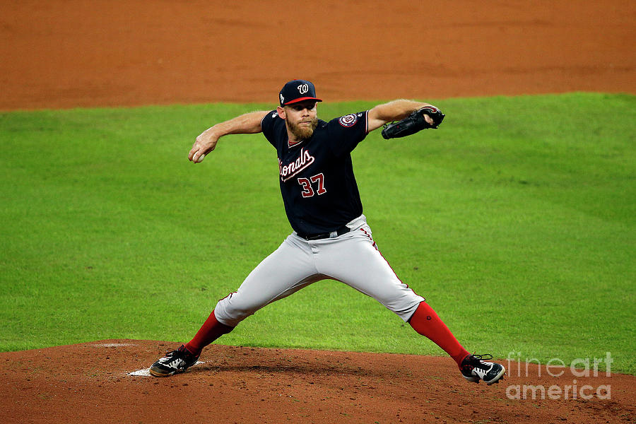 World Series - Washington Nationals V Photograph by Bob Levey World Series - Washington Nationals V Photograph by Bob Levey