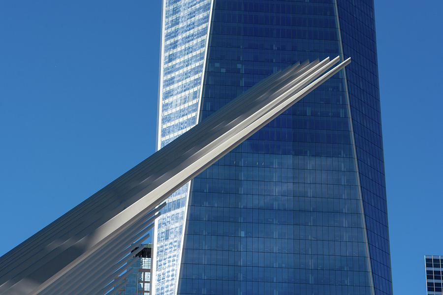World Trade Center and Oculus in Manhattan Photograph by Mark Hunter