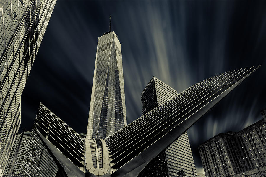 Architecture Photograph - World Trade Center by Emil Abu Milad
