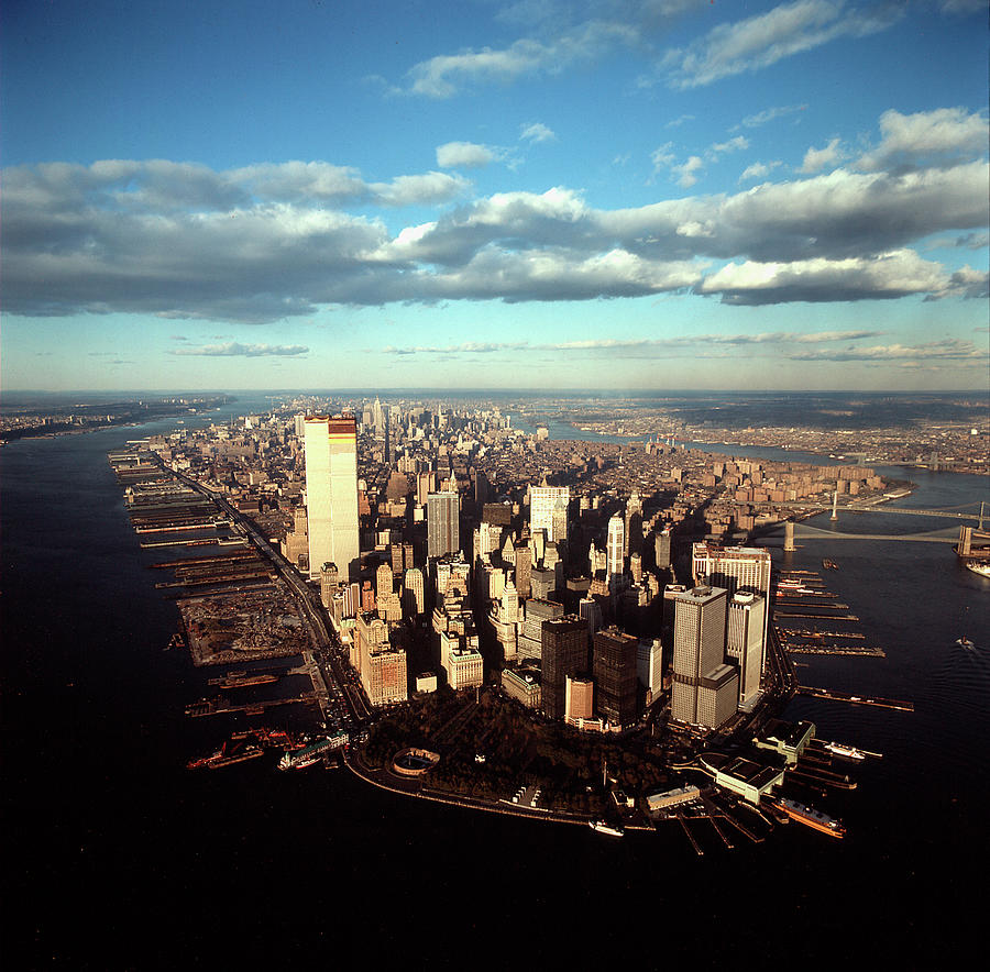 New York City Photograph - World Trade Center by Henry Groskinsky