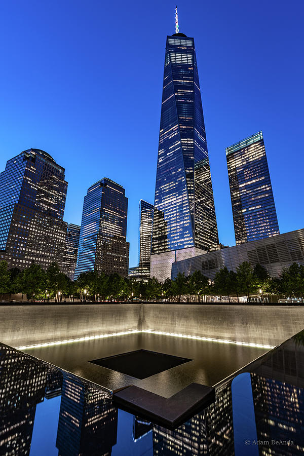 World Trade Center Memorial Photograph by Adam DeAnda - Pixels