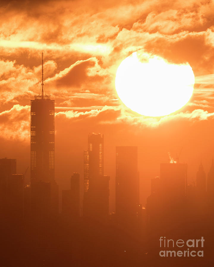 World Trade Center Sunrise Photograph by Zawhaus Photography