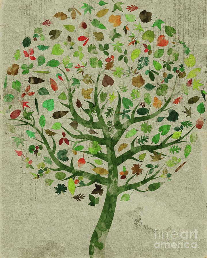 Wildlife Digital Art - World Tree by Esoterica Art Agency