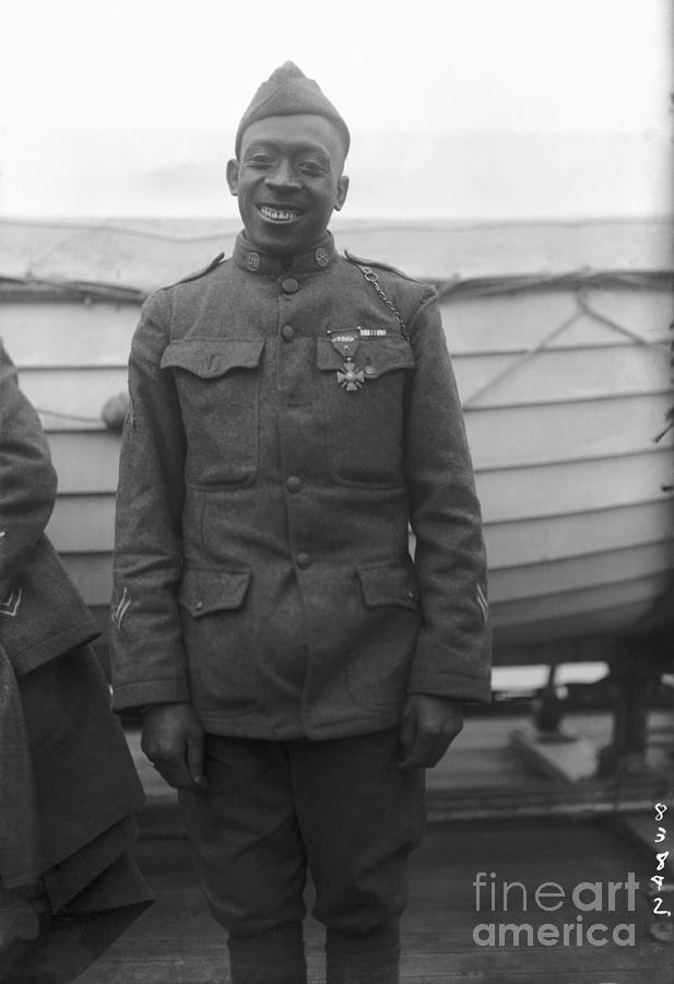 World War I Hero Sergeant Henry Johnson Photograph by Bettmann
