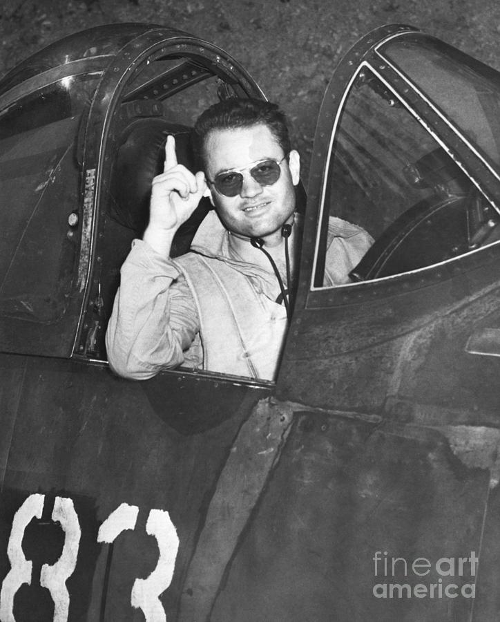 World War II Pilot Photograph by Bettmann