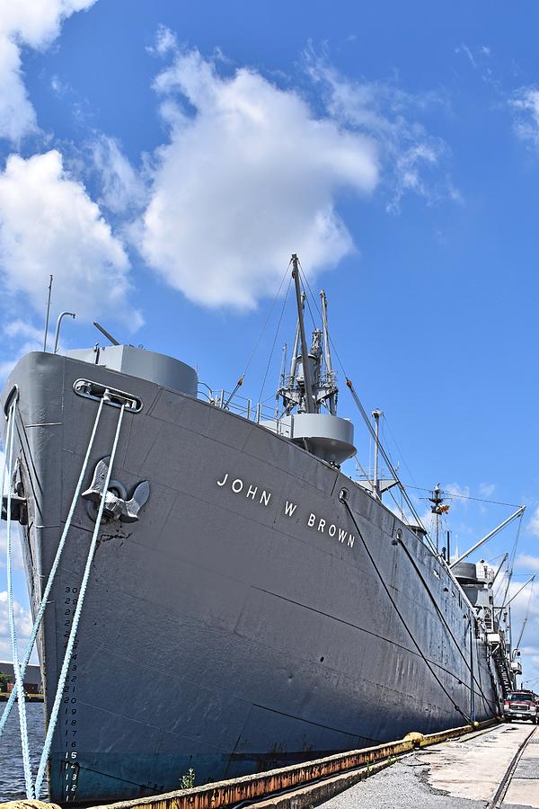 World War II Ship At Peace Photograph