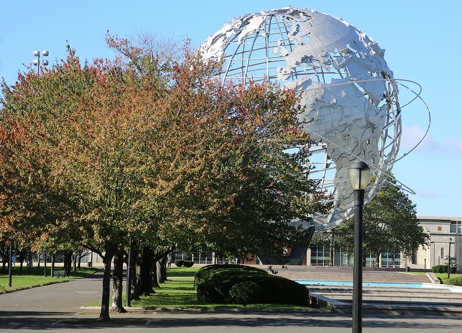 Worlds Fair 1964 Unisphere Queens NY   Photograph by Chuck Kuhn