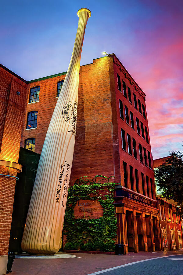 Worlds Largest Baseball Bat - Louisville Kentucky Photograph by Gregory Ballos