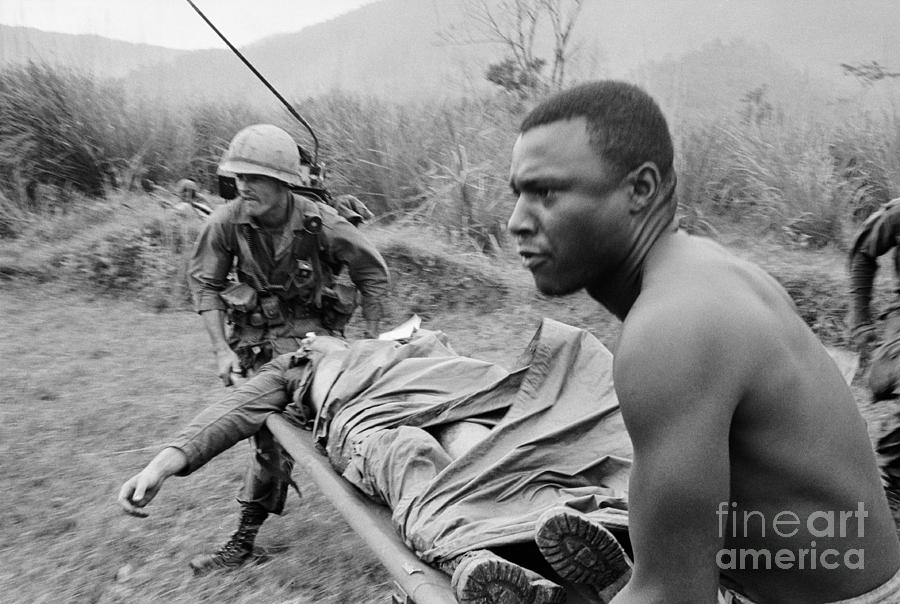 Wounded Soldier Photograph by Bettmann