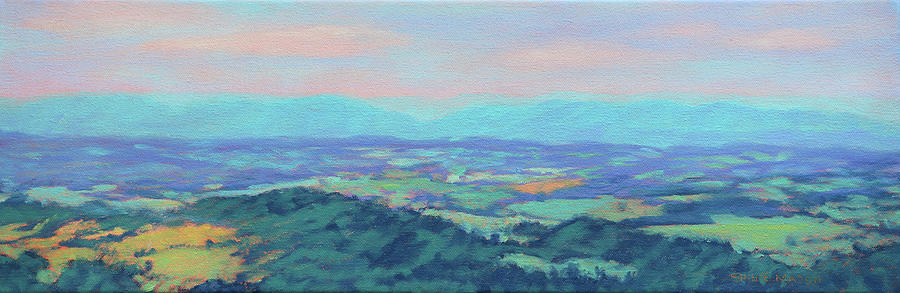 Woven Together - Shenandoah Valley Painting by Bonnie Mason