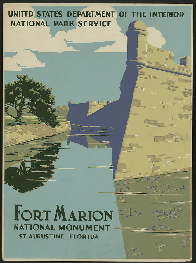 Wpa  - Wpa_fort Marion by Vintage Apple Collection