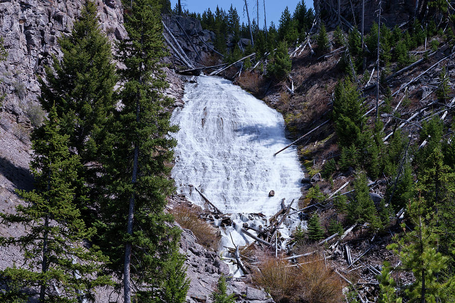 Wraith Falls Yellowstone 1 Photograph by Rick Pisio