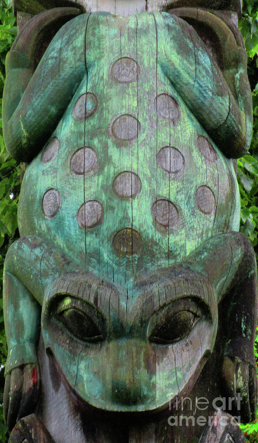Wrangell Totem 1 Photograph by Randall Weidner