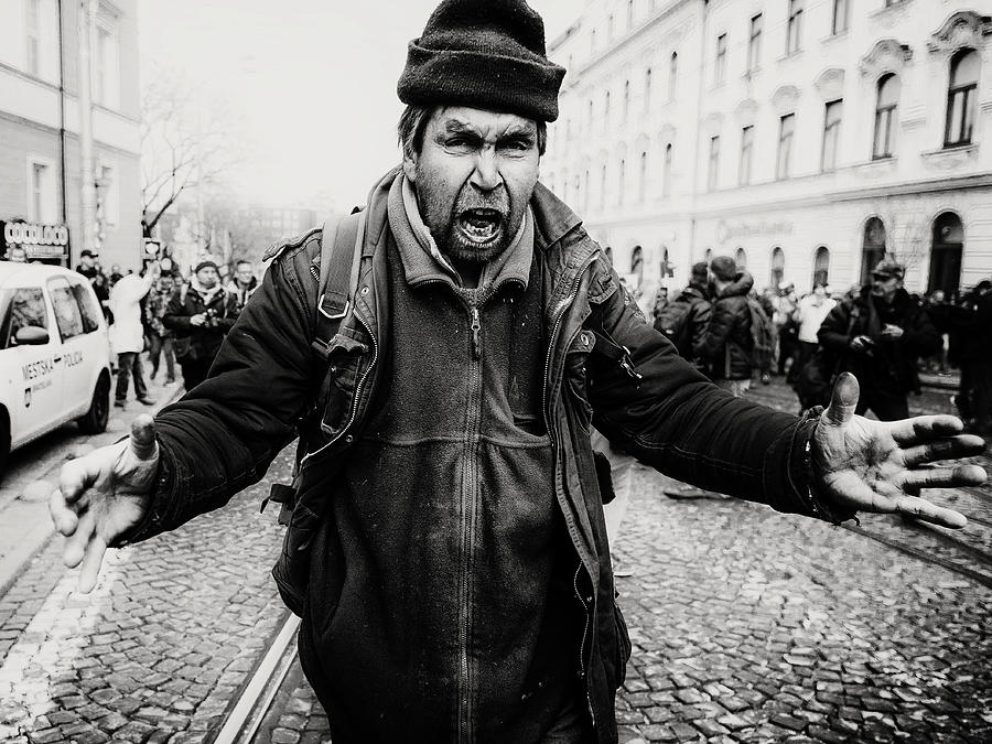 Wrath Of Man Photograph by Rudolf Baranovi? - Fine Art America