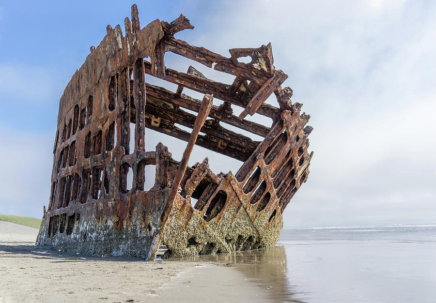 Wreck Of The Peter Iredale Photograph By Ben Mcgrail