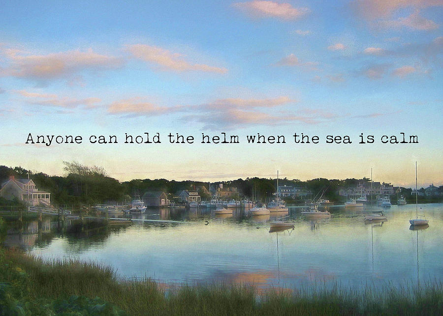 WRENTHAM SUNSET quote Photograph by JAMART Photography