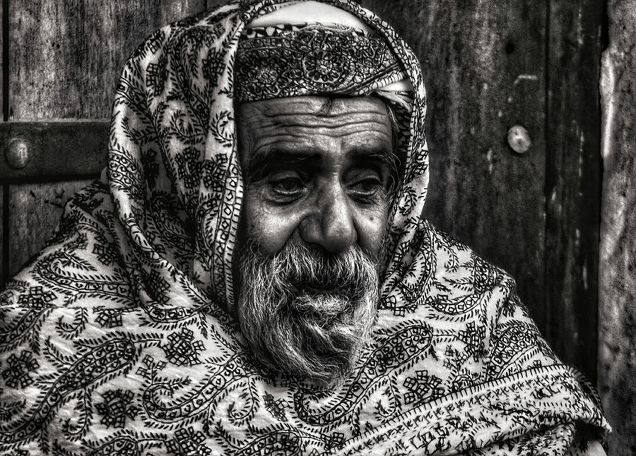 Wrinkled Face! Photograph by Yahya Alobaedi