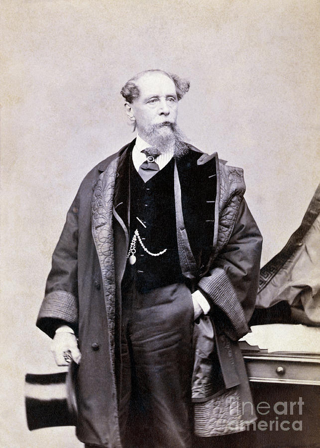 Writer Charles Dickens Visiting America Photograph by Bettmann