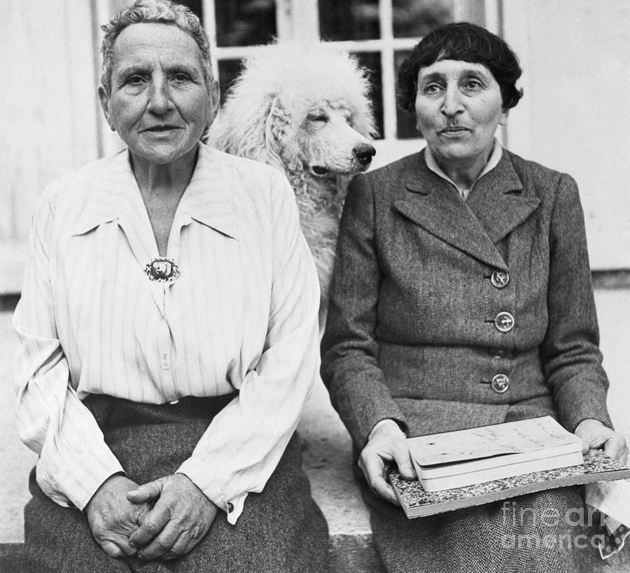 Writer Gertrude Stein With Secretary Photograph by Bettmann
