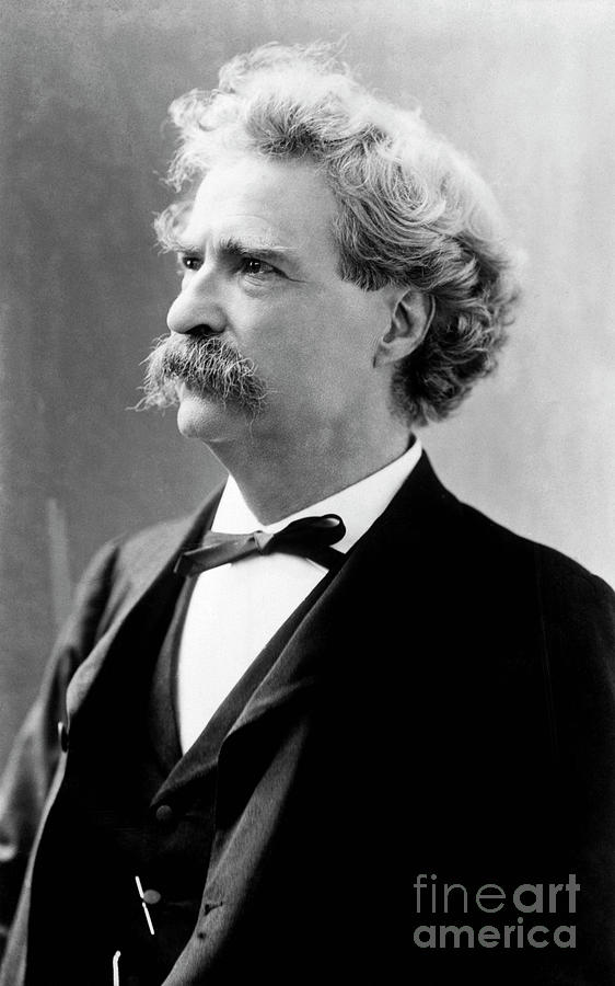 Writer Mark Twain Photograph by Bettmann