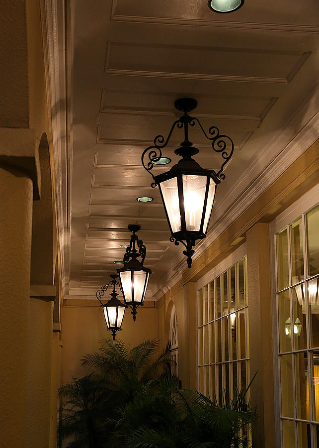 Wrought Iron Hanging Lamps by Debi Dalio Wrought Iron Hanging Lamps by Debi Dalio