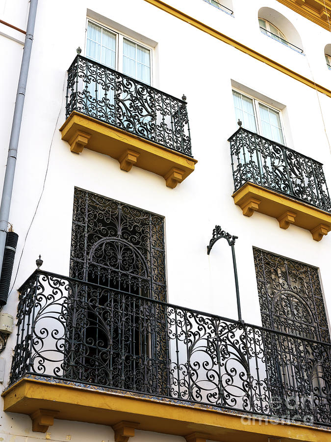 Wrought Iron Style in Seville Photograph by John Rizzuto